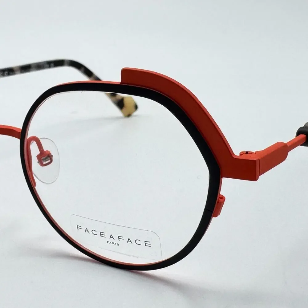 Face a Face Eyeglasses Frame Cialos 1 Col 9130 Dark Violet Geometric 47-20-144